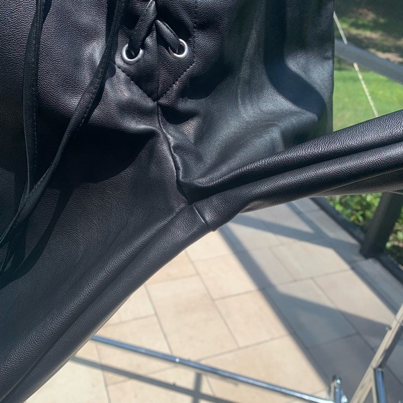 Dolls kill (current mood) faux leather pants - Picture 6 of 8